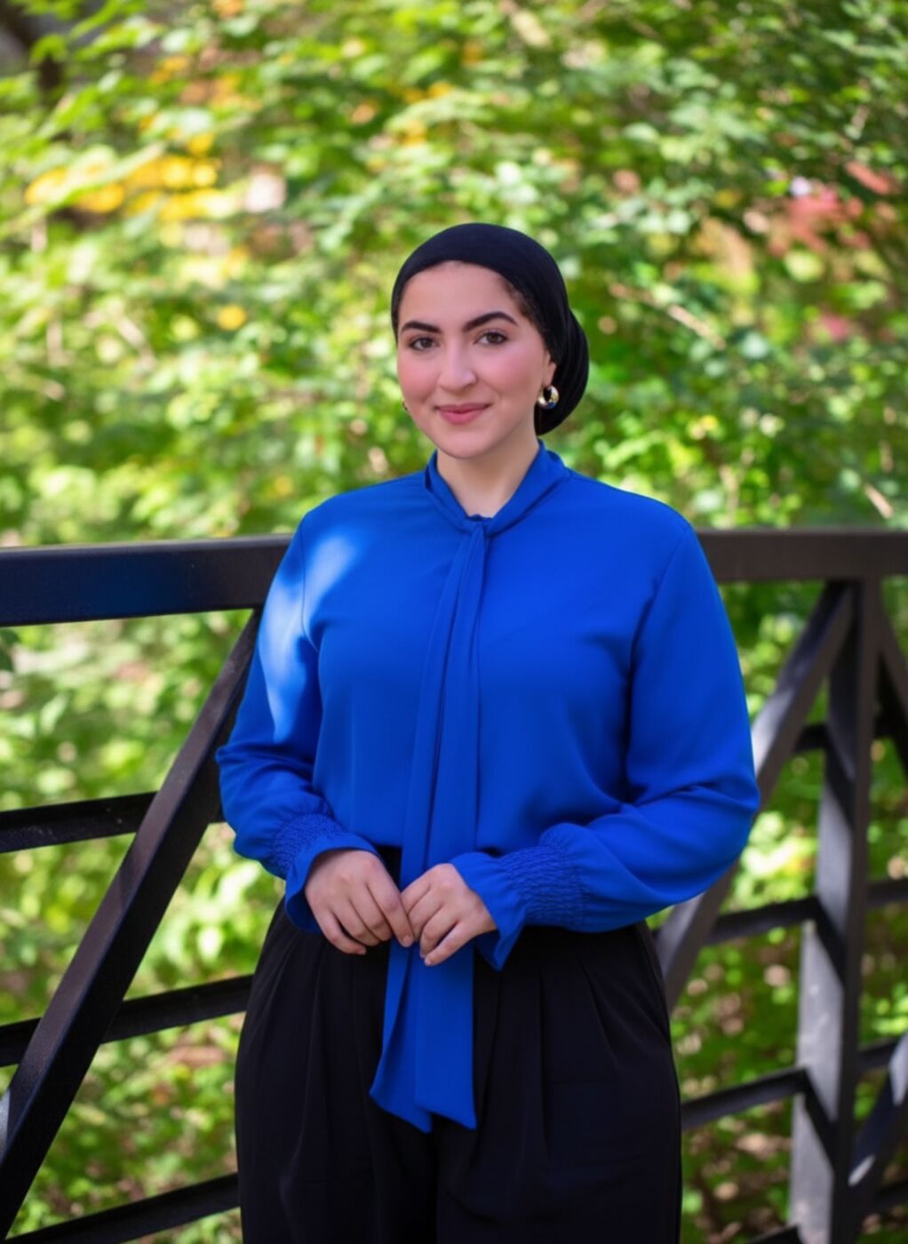 Portrait of Naeema Hasan Wali, founder of naeemaworks